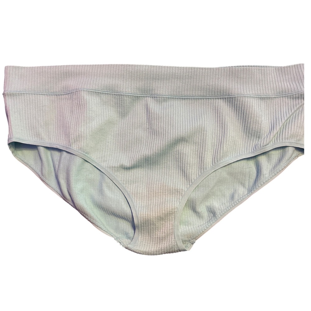 NEW Torrid Curve Plus Size Turquoise Ribbed Seamless Hipster Panties Size 3
